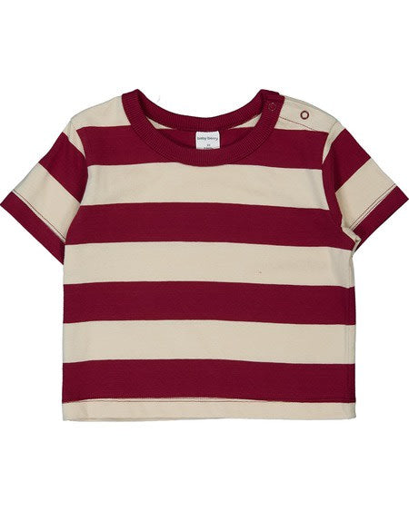 Baby Retro Stripe Oversized Tee
