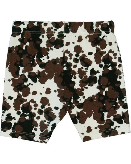 Baby Stretch Cotton Printed Bike Shorts