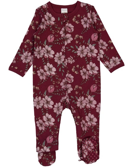 Baby Cotton 2-Way Zip Romper
