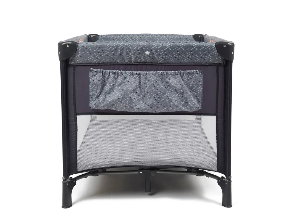 4Baby Clouds 2- In-1 V2 Portacot Grey Spot