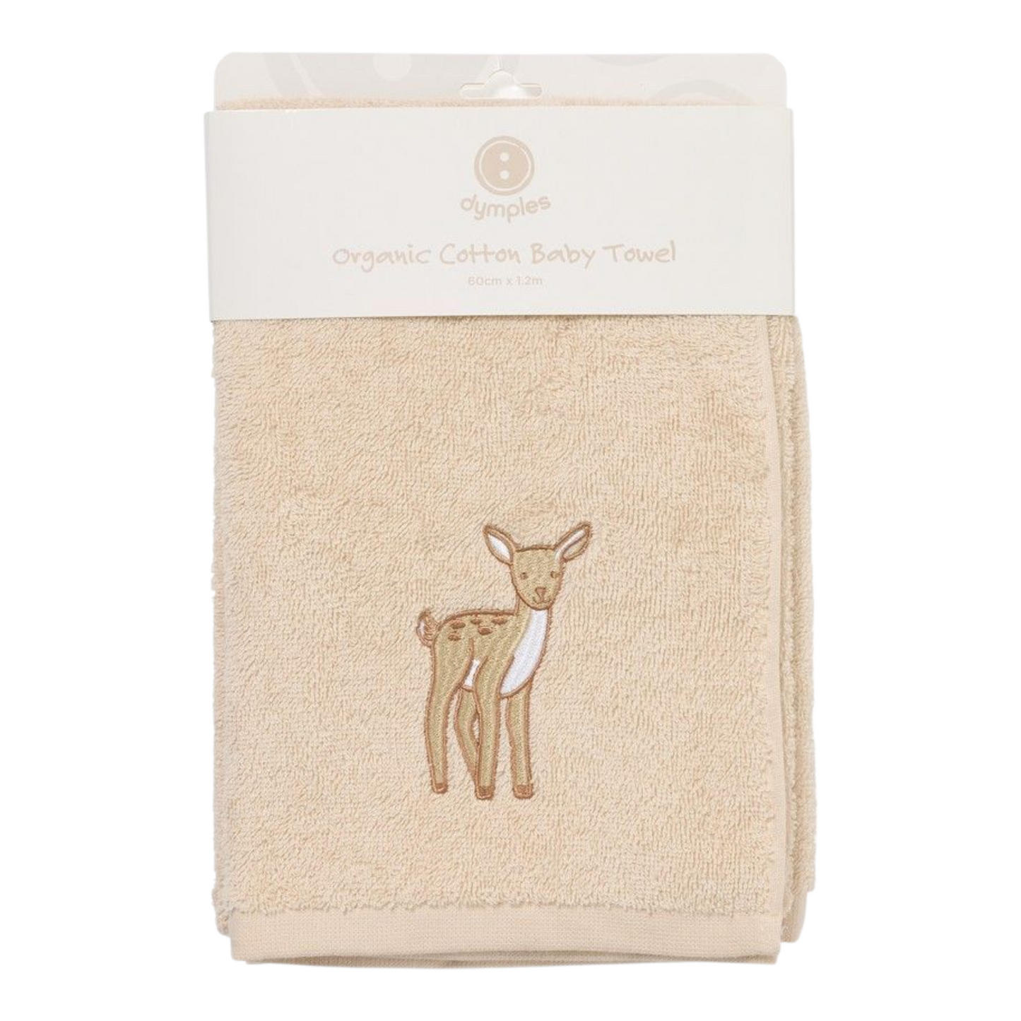 Dymples Organic Cotton Towel - Deer