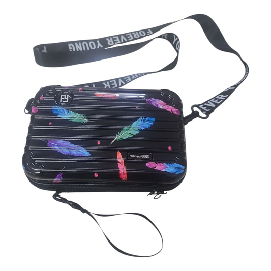 Medium hardshell crossbody bag