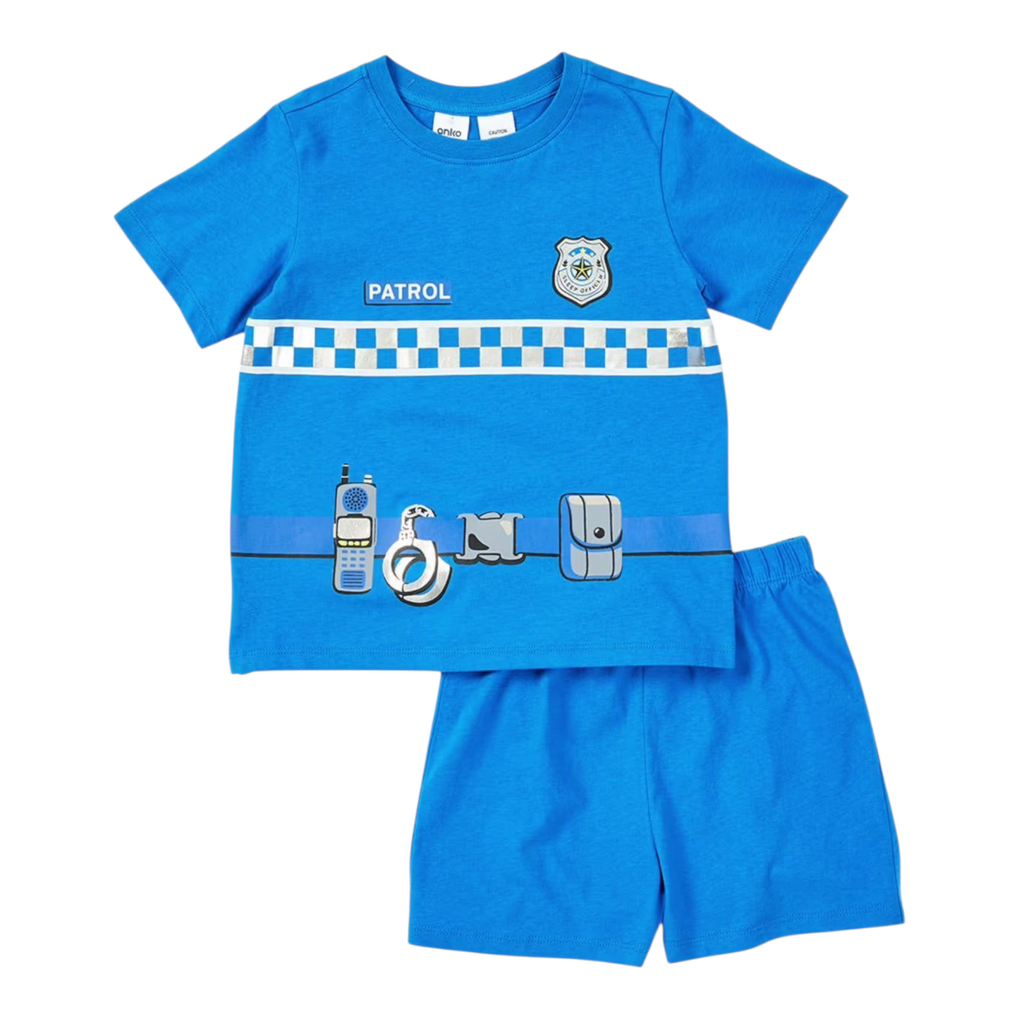 Short Sleeve Jersey Knit Pyjama Set -(size 2-3Y)