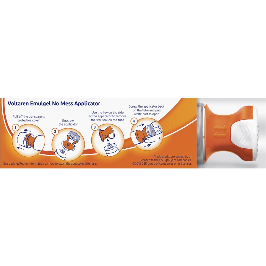 Voltaren Emulgel No Mess Applicator 75g