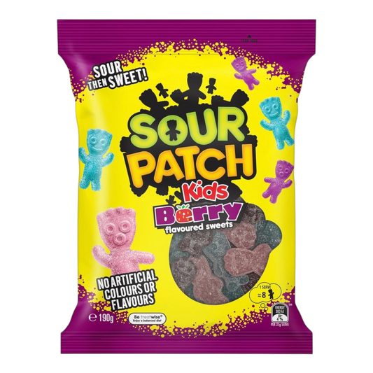 Sour Patch Kids Berry Lollies 190g