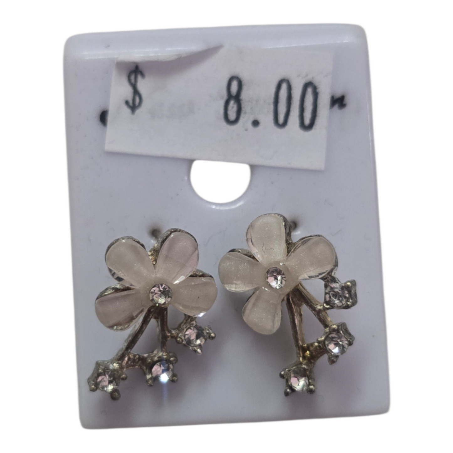 flower stud earrings