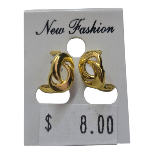 intertwined circle fashion jewelry