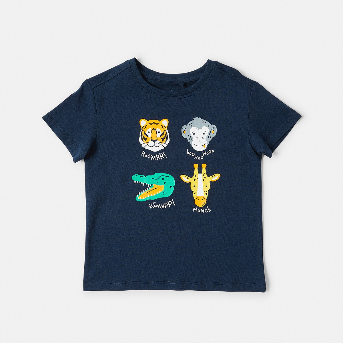 Chest Print T-shirt -(size 1-2Y)