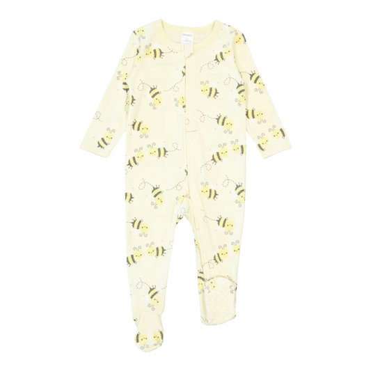 Baby Cotton 2-Way Zip Romper