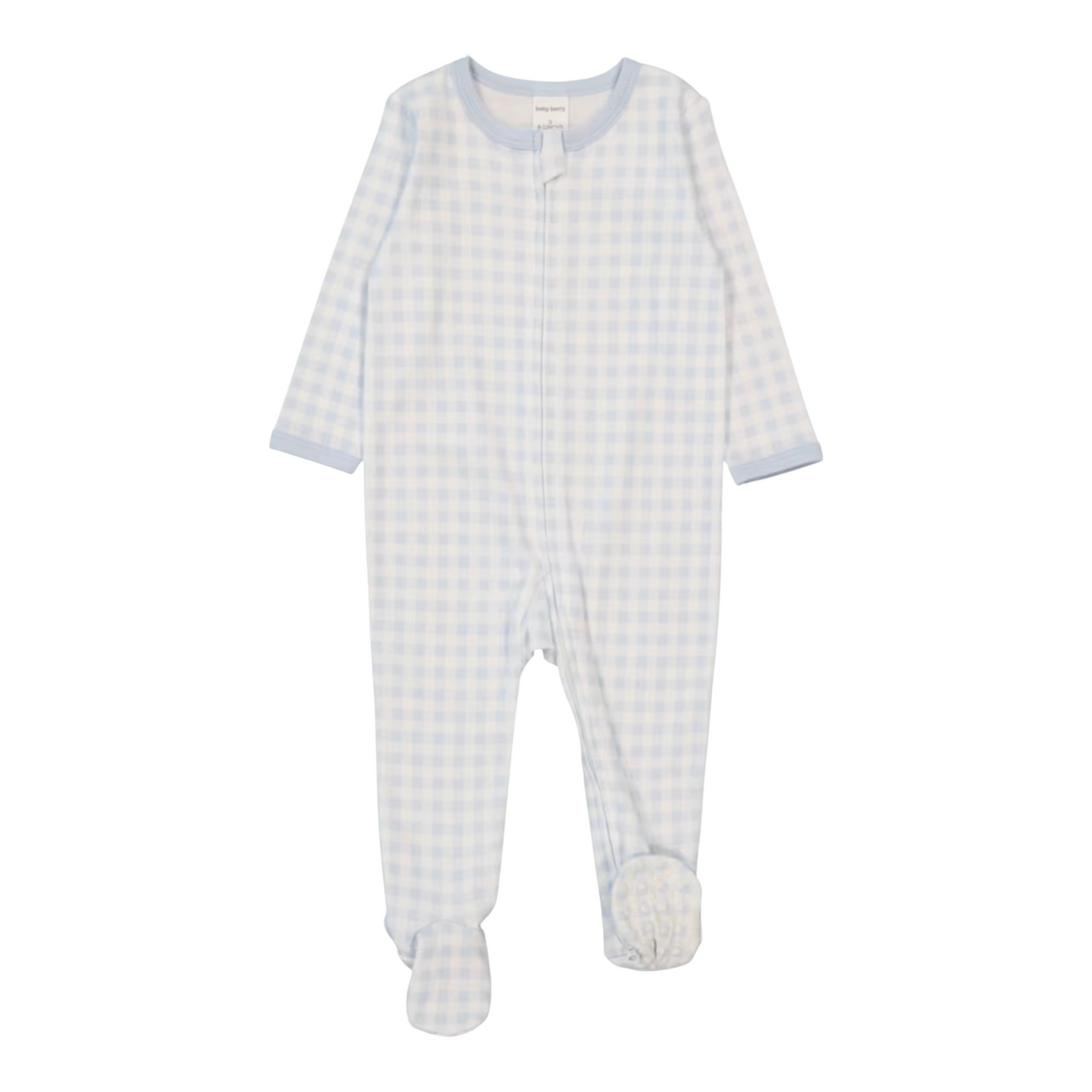 Baby Cotton 2-Way Zip Romper