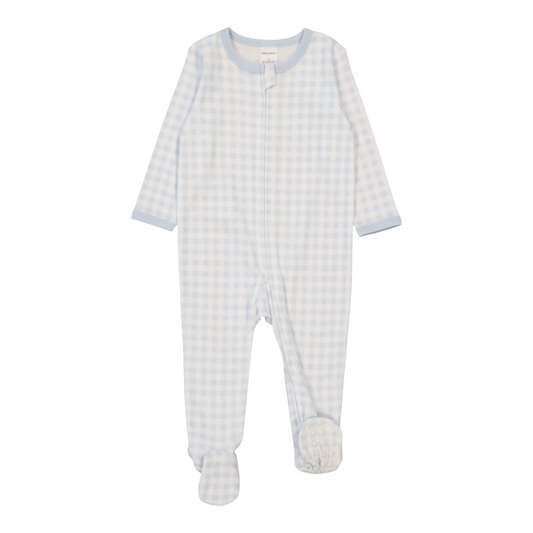 Baby Cotton 2-Way Zip Romper