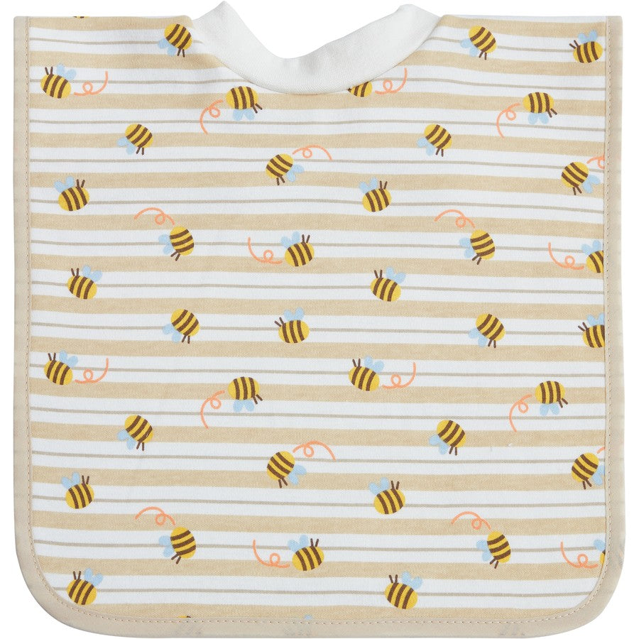 Big Softies Baby Popover Bibs 3 Pack - Nude
