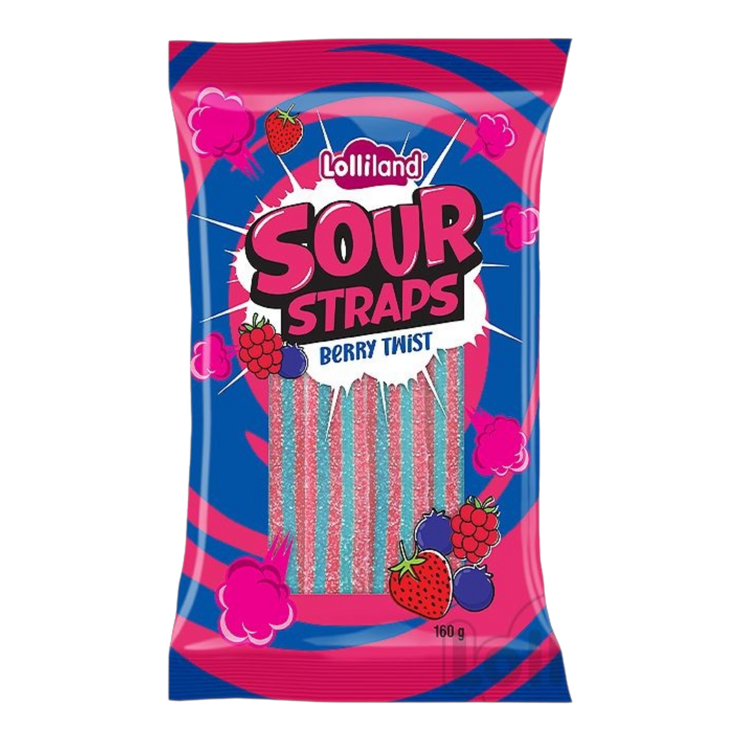 Sour Straps Berry Twist 160G