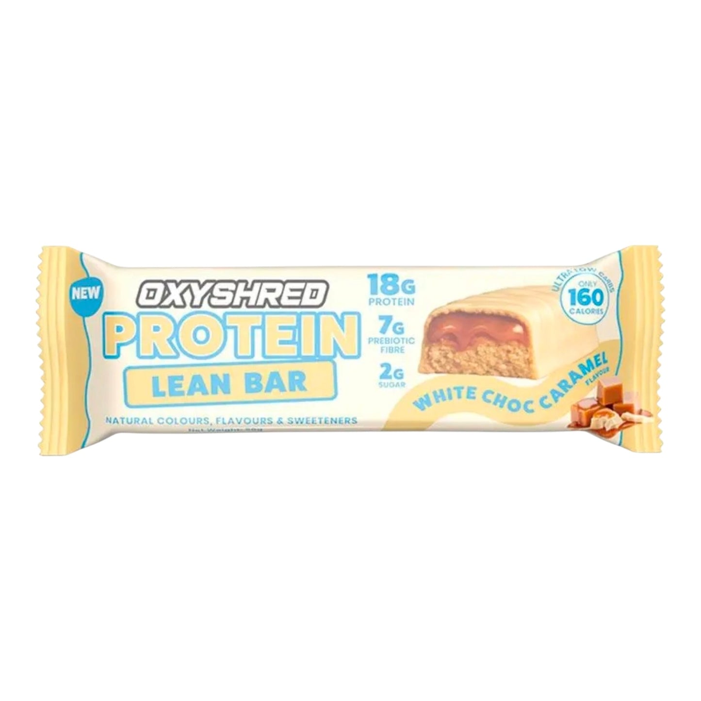 EHPLabs OxyShred Protein Lean Bar White Choc Caramel 50g