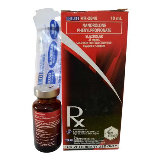 NANDROLONE SLAZBOLAK 25mg/ml Solution For Injection (IM) Anabolic Steroid Rx