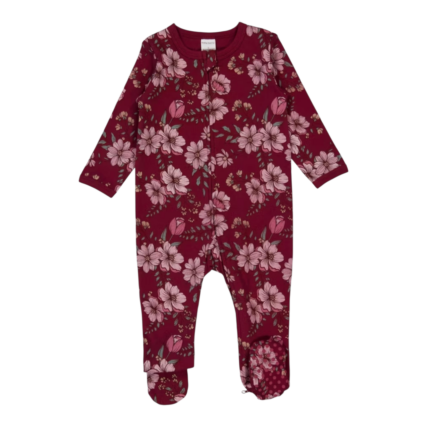 Baby Cotton 2-Way Zip Romper