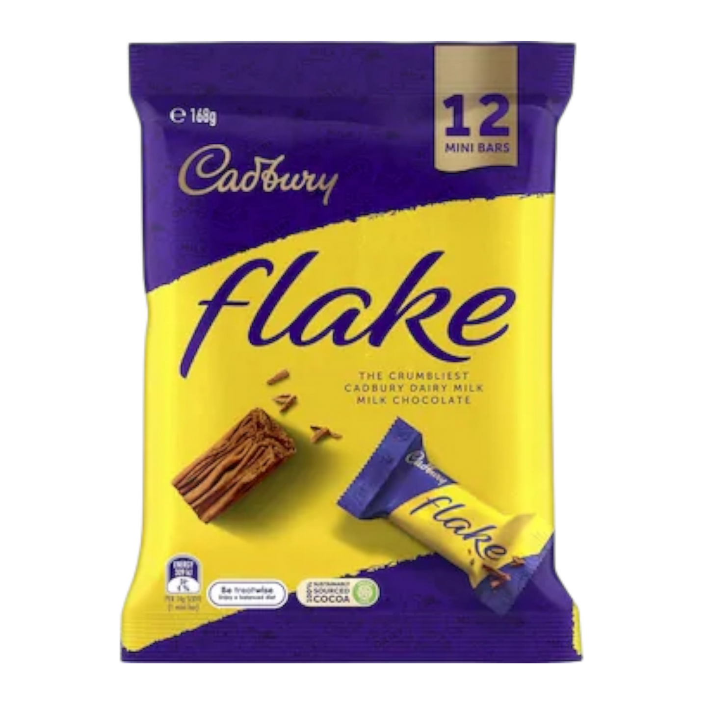 Cadbury Flake Chocolate 12 Piece Share Pack 168g