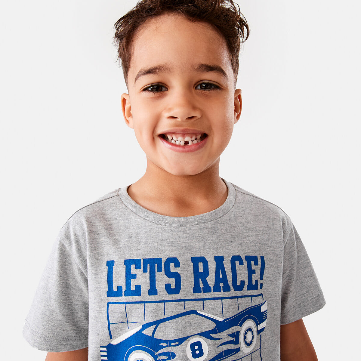 Chest Print T-shirt -(size 1-2Y)