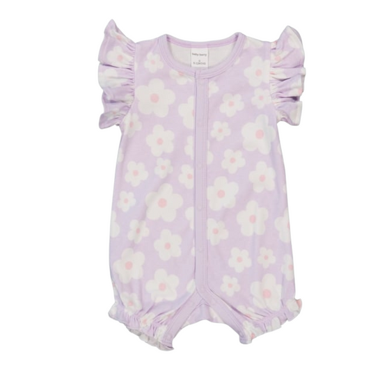 Baby Short Frill Sleeve Romper