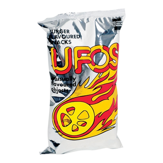 UFOs Burger Flavoured SnackS 100g