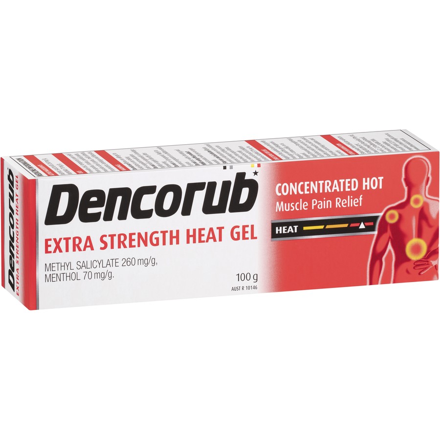 Dencorub Extra Strength Heat Gel 100g