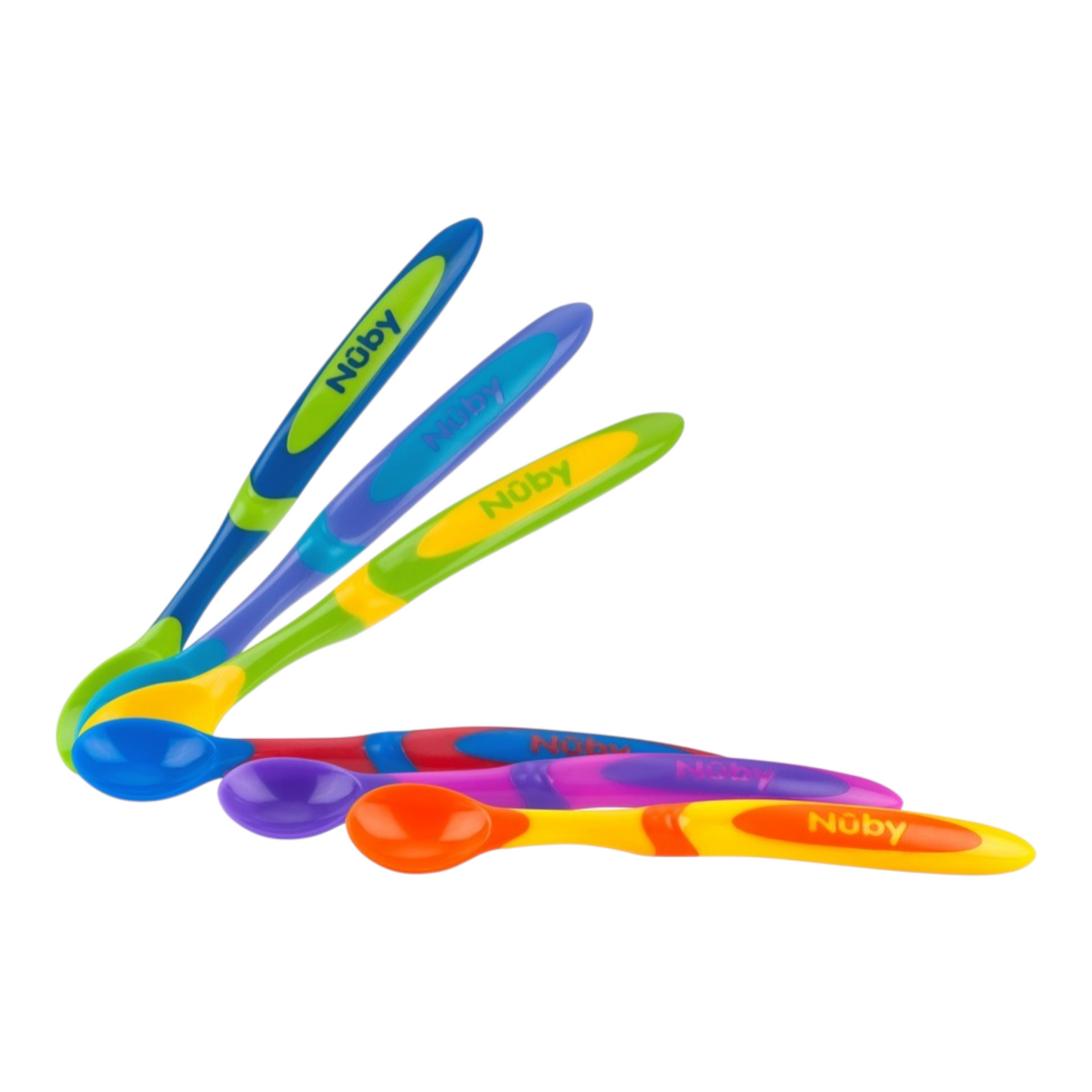 Nuby Feeding Spoons 6 Pack