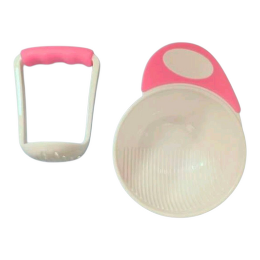 1pc Baby Manual Food Grinder, Fruit Puree Grinding Tool Grinder Bowl