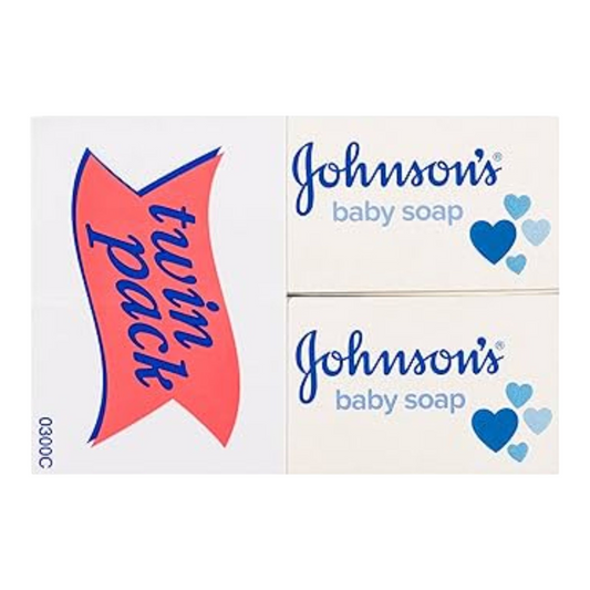 Johnson's twin pack baby soap