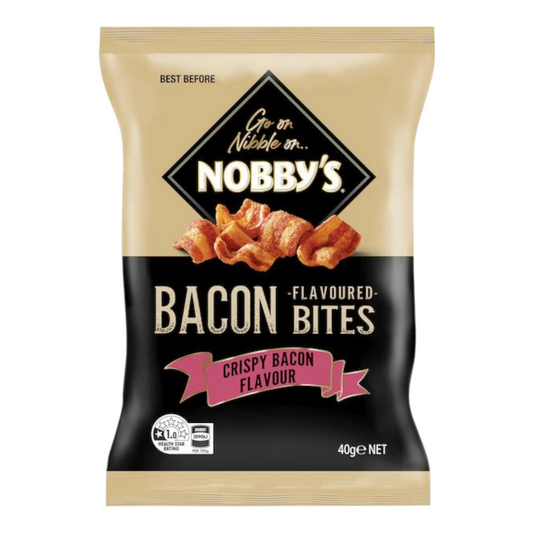 Nobby's Crispy Bacon Bite Snacks 40g