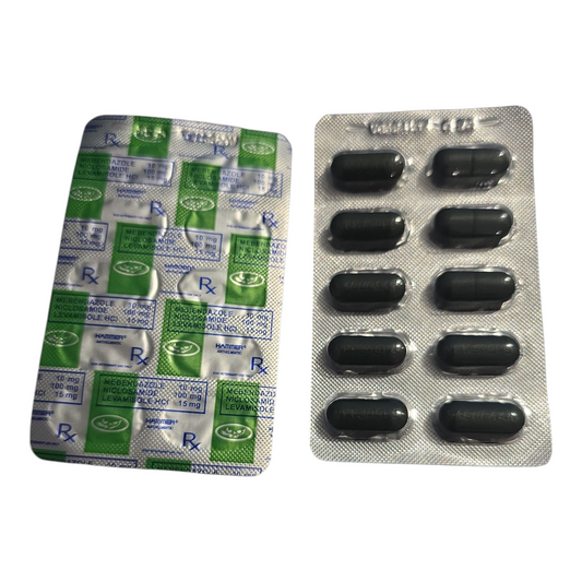 Hammer Anastetic RX sheet Mebendazole 10mg
Niclosamide 100mg
Levamisole hci 15g