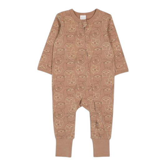 Stretch Footless Romper -(size 6-12M)