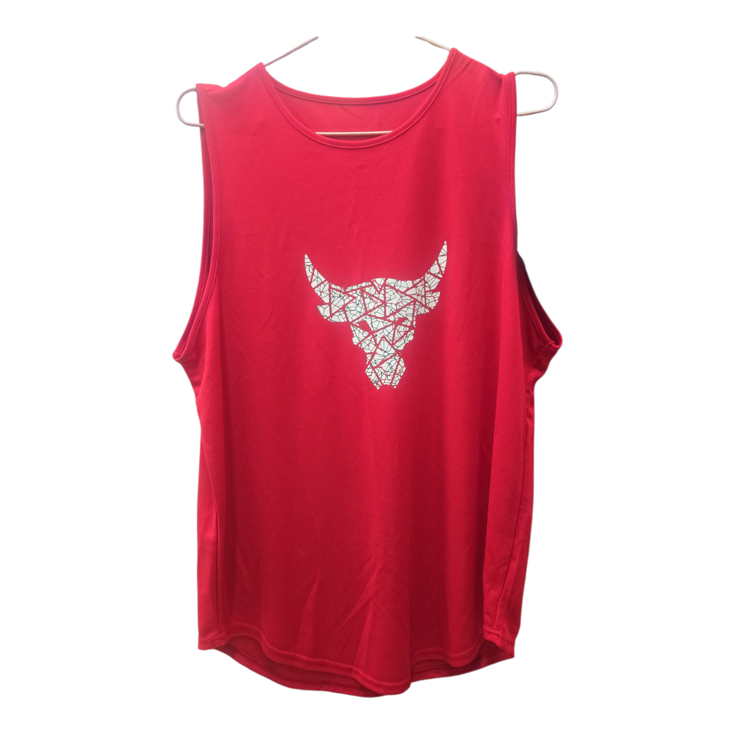 Mens Red Tank Bull (XXL)