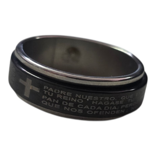 "Our Father" prayer ring
