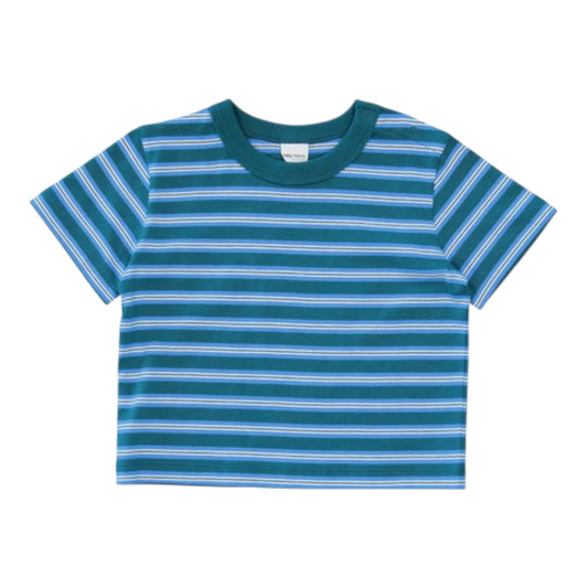 Baby Retro Stripe Oversized Tee