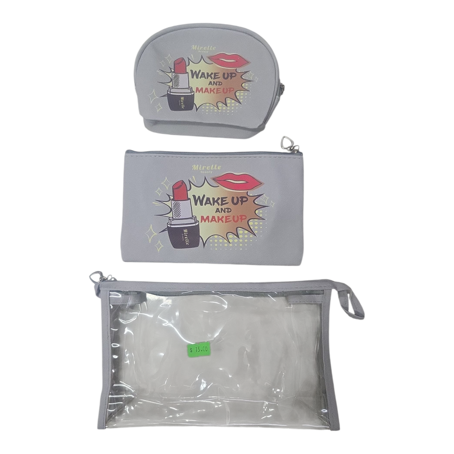 3pc makeup bags