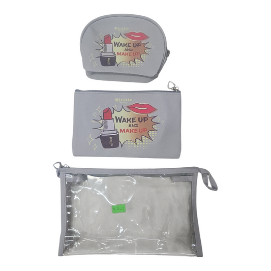 3pc makeup bags