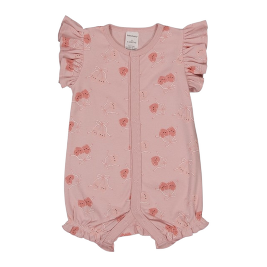 Baby Short Frill Sleeve Romper