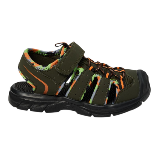 K-D Kids Cage Sandals Khaki