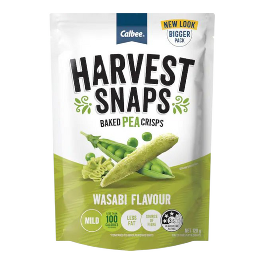 Calbee Harvest Snaps Wasabi 120g