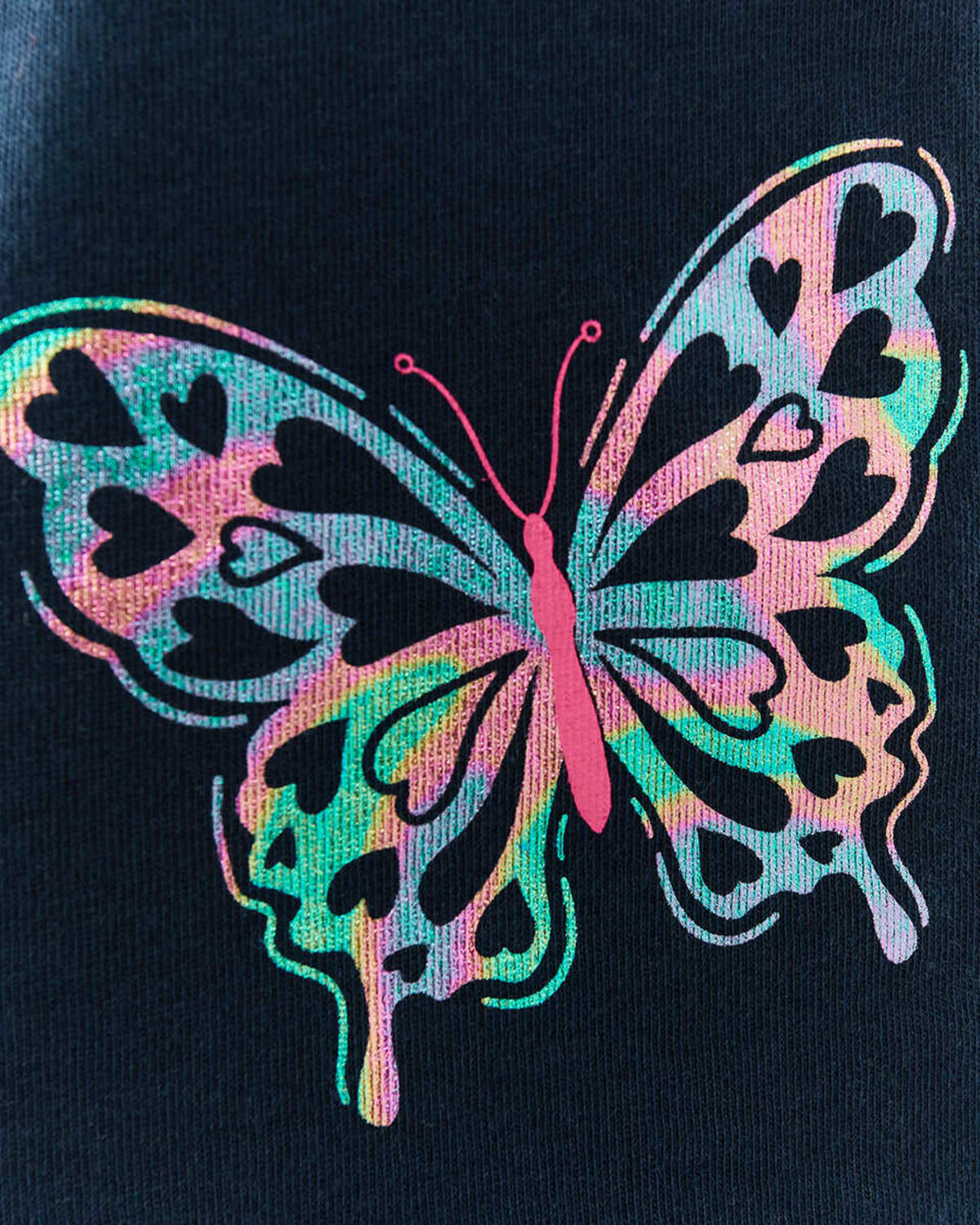 Short Sleeve Placement Print T-shirt -(size 1-2Y)