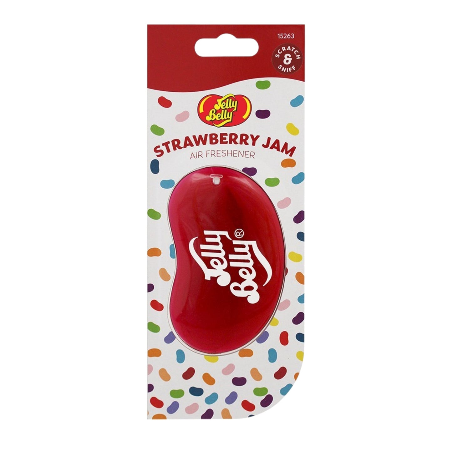 Jelly Belly Air Freshener - Strawberry Jam