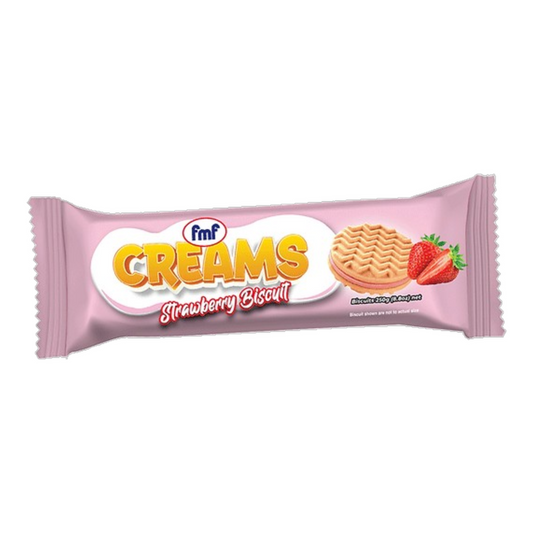 FMF Creams Strawberry Biscuits 250g