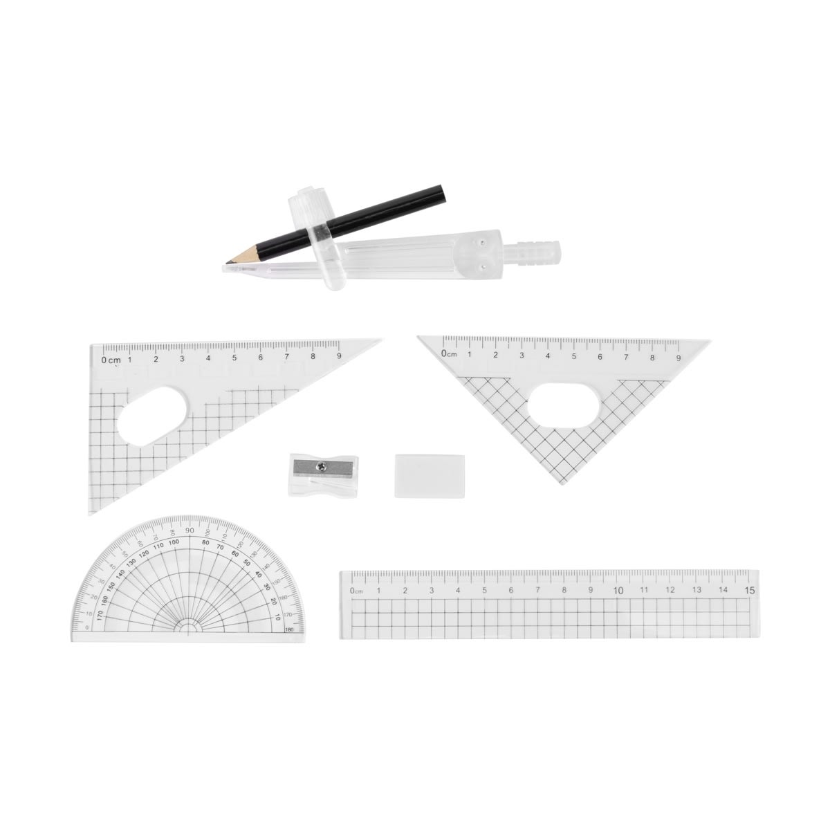 Maths Set with Pencil Case