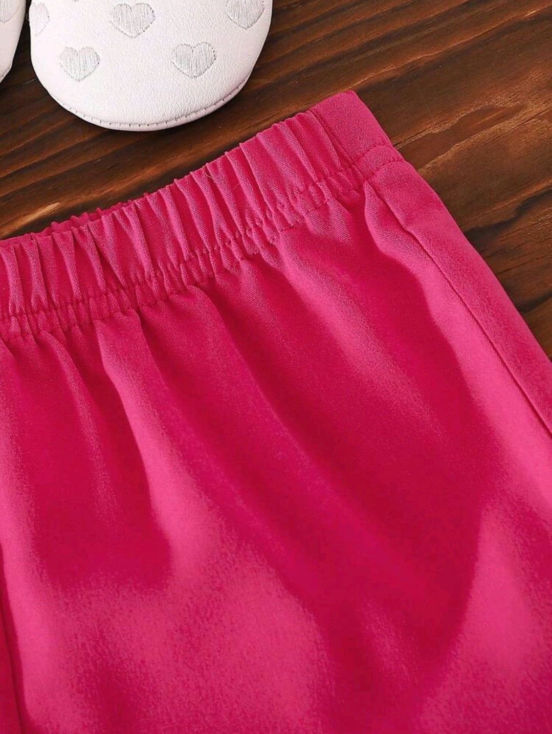 Baby Girls Casual Floral Print Bowknot Decor Top And Shorts Set, Summer -(size 3-6M)