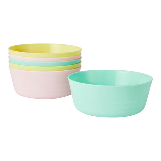 6 Pack Pastel Bowl