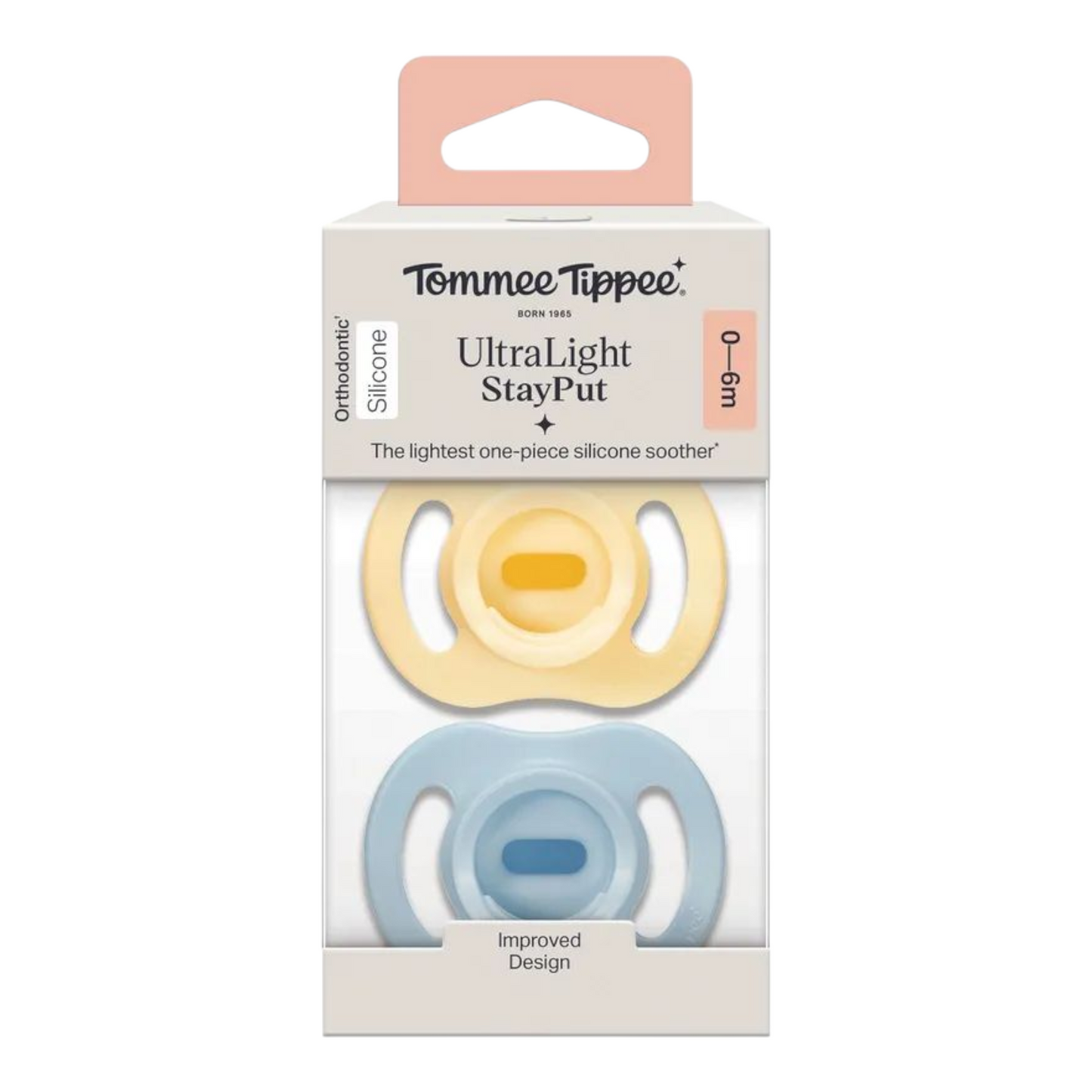 Tommee Tippee Ultra Light Soother 2 Pack 0-6 Months