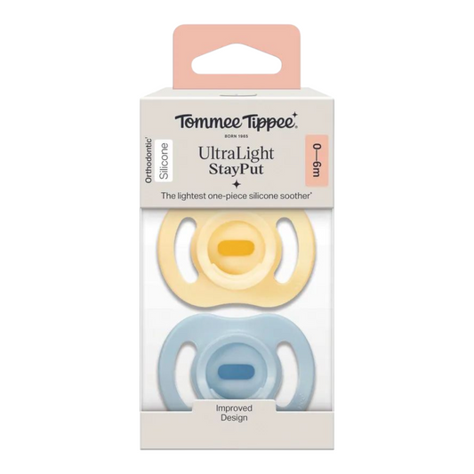 Tommee Tippee Ultra Light Soother 2 Pack 0-6 Months