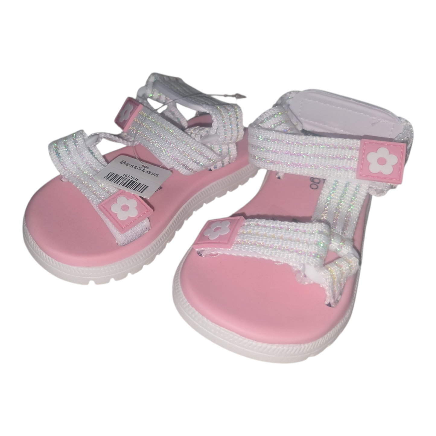 Pink White Sandal (6au)