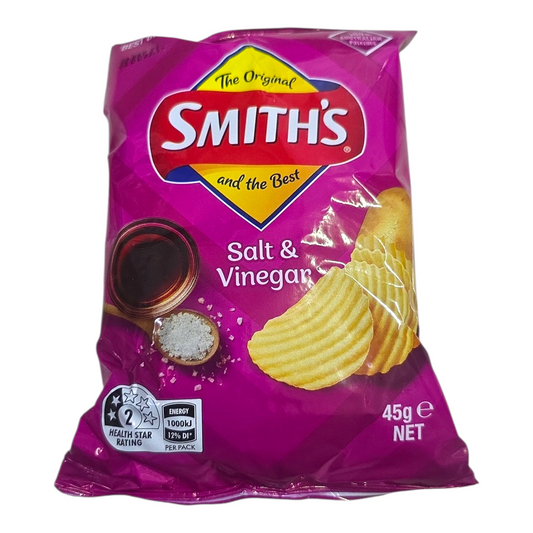 Smith's Chips Salt & Vinegar 45g