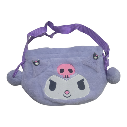 Fluffy kids bag